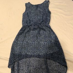 Blue flower dress